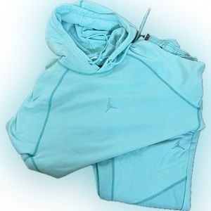 Air Jordan Nike Washed Fleece Sweatpants and Hoodie Set